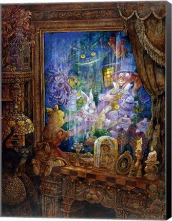 Framed Through The Looking Glass Print