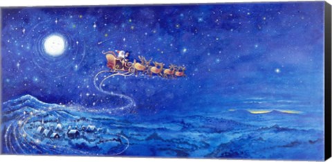 Framed Fly Over Print