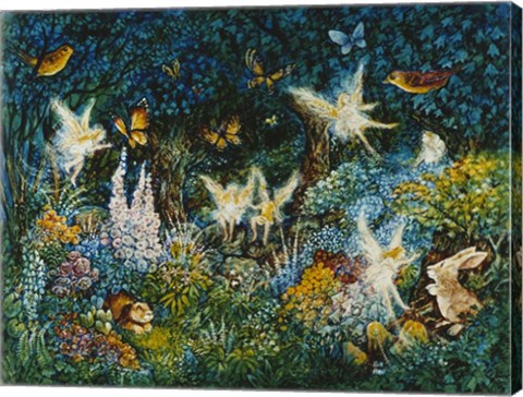 Framed Forest Fairies Print