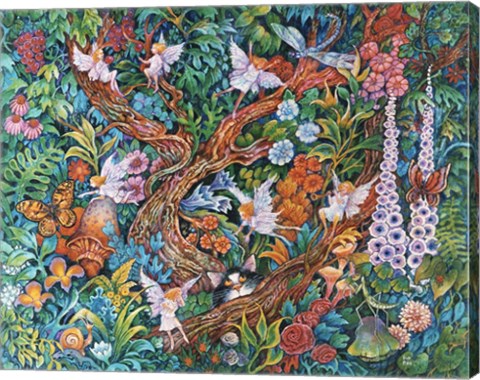 Framed Flower Fairies Print