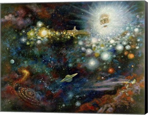 Framed Let There Be Light Print