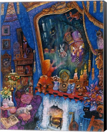 Framed Looking Glass Print