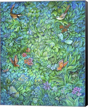 Framed Green Man Print