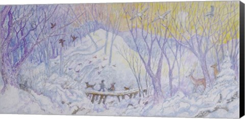 Framed Early Birds Print