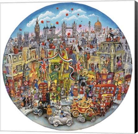 Framed Pips Pub Print