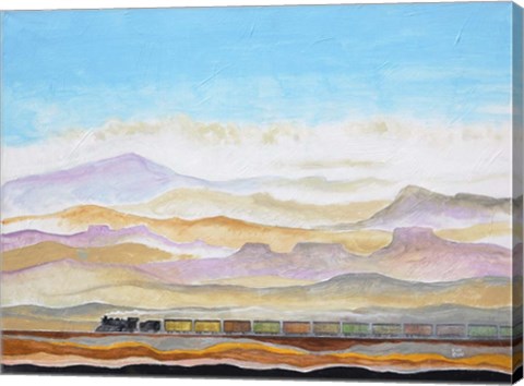 Framed Goin' West Print