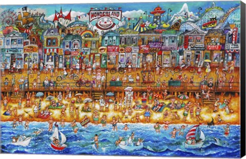 Framed Wonderland Print