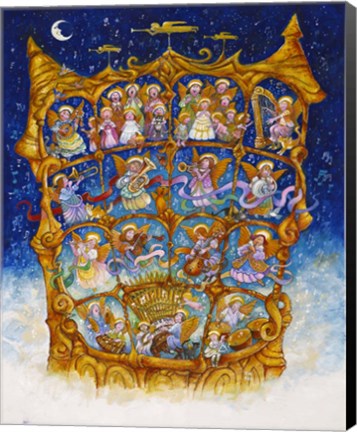 Framed And The Angels Sing Print