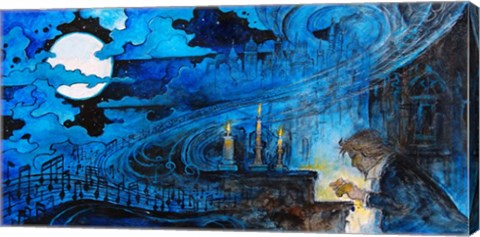 Framed Moonlight Sonata Print