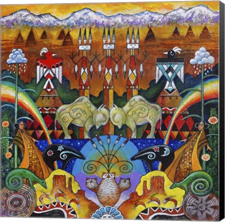 Framed Monument Valley Print