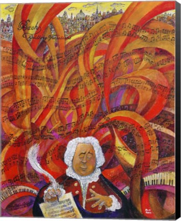 Framed Bach Print