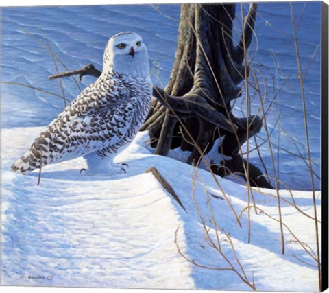 Framed Winter Snow Print