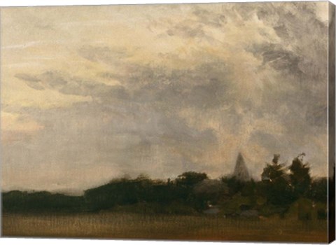 Framed Evening&#39;s Approach Print