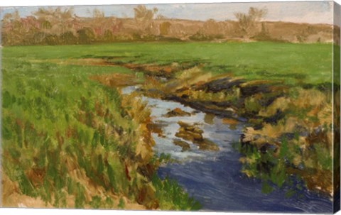Framed Spring Fields Print