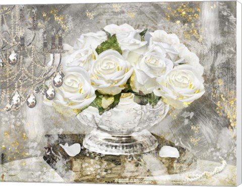 Framed Sitting Room Roses Print