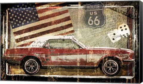 Framed Road King Print