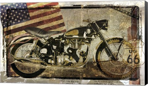 Framed Demon II Print