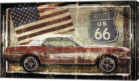 Framed Road King Print