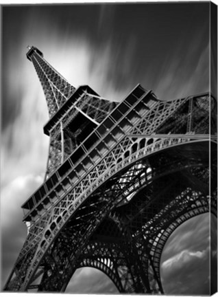 Framed Eiffel Tower Study II Print