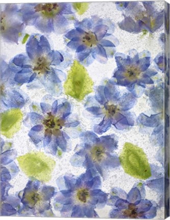 Framed Flores Congeladas 1 Print