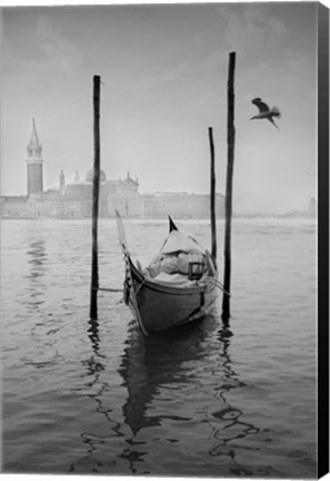 Framed Gondola Y Gaviota Print