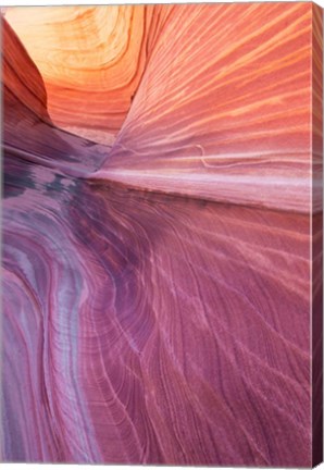 Framed Wave detail Print