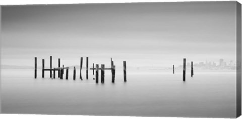 Framed Postes y San Fco Print