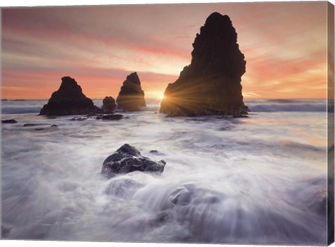 Framed Rodeo Beach 4 Print