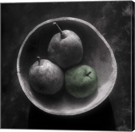 Framed 3 Peras - Pop Print