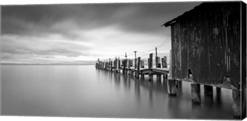 Framed China Camp Pano Print