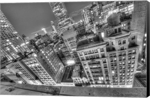 Framed Gotham City 4-2 Print