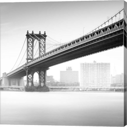 Framed Manhattan Bridge 2 Print