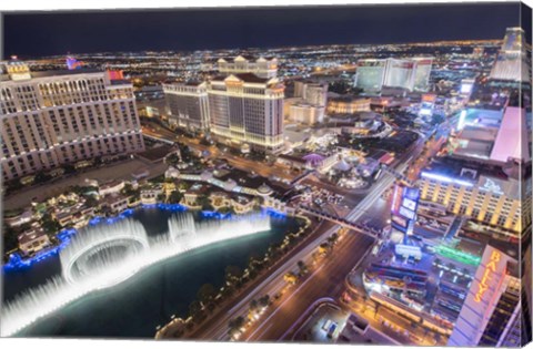Framed Vegas III Print