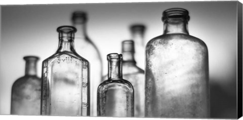 Framed 7 Botellas 4-1 Print