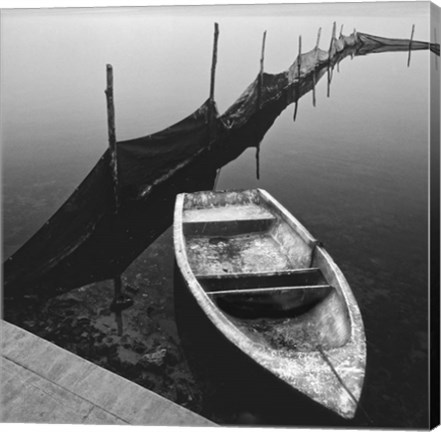 Framed Triangulos Print