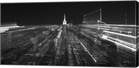 Framed Gotham City Print