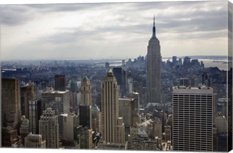 Framed Empire State Building, New York City, New York 08 - Color Print