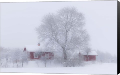 Framed Winter Idyll Print