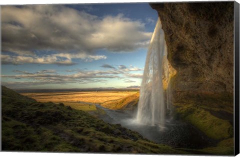 Framed Seljalandsfoss Print