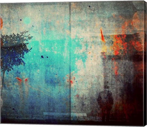 Framed Shadows Print