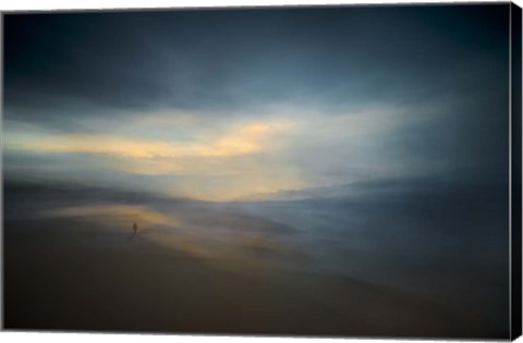 Framed Walk Along the Edge of Nowhere Print