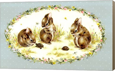 Framed Bunny Tales Print