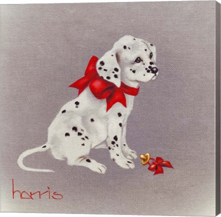 Framed Dalmation Pup Print