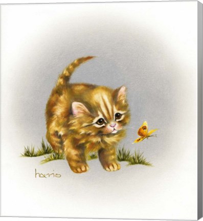 Framed Fraidy Cat Print