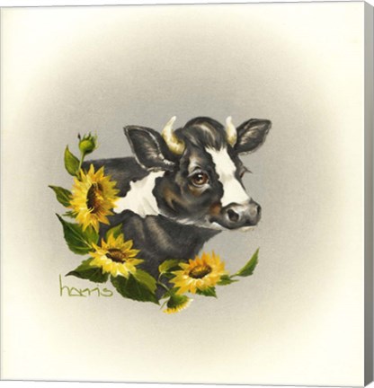 Framed I Only Have Eyes For Moo Print