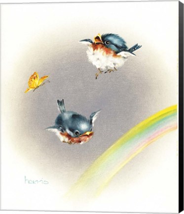 Framed Over The Rainbow Print