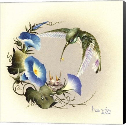 Framed Small Small World Print