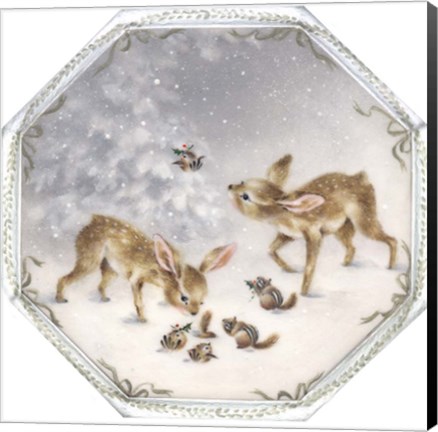 Framed White Christmas Print