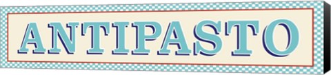 Framed Antipasto Print