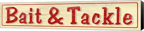 Framed Bait &amp; Tackle A Print